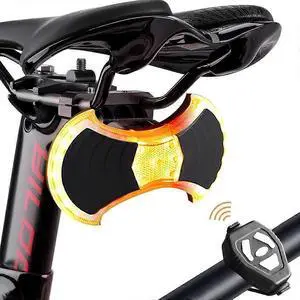 EcocleanpathUSB Rechargeable Bike Turn Signals & Tail Light, Wireless Remote, IPX5 Waterproof, 3-in-1 Safety EcocleanpathUSB Rechargeable Bike Turn Signals & Tail Light, Wireless Remote, IPX5 Waterproof, 3-in-1 Safety