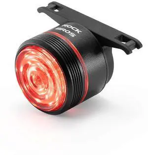 EcocleanpathSmart Brake Sensing Bike Tail Light, USB-C Rechargeable, IPX6 Waterproof, 6 Modes, Black EcocleanpathSmart Brake Sensing Bike Tail Light, USB-C Rechargeable, IPX6 Waterproof, 6 Modes, Black