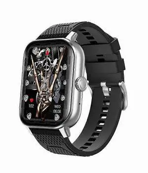 Ecocleanpath Smart Watch with 2.02" Curved Screen, 30-Day Standby, 100 Sports Modes, Grey - Health & Fitness Tracker Ecocleanpath Smart Watch with 2.02" Curved Screen, 30-Day Standby, 100 Sports Modes, Grey - Health & Fitness Tracker