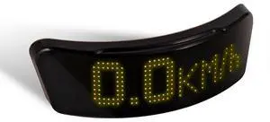 EcocleanpathUSB Rechargeable LED Helmet Tail Light with Turn Signals, Brake Lights & Speed Display - Black EcocleanpathUSB Rechargeable LED Helmet Tail Light with Turn Signals, Brake Lights & Speed Display - Black