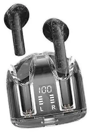 TWS Wireless Earbuds, Bluetooth 5.3 Noise Cancelling with Microphone, Hi-Fi Stereo for iPhone Android (Black) TWS Wireless Earbuds, Bluetooth 5.3 Noise Cancelling with Microphone, Hi-Fi Stereo for iPhone Android (Black)