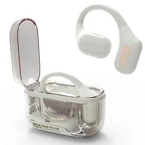 C01 Wireless Earbuds Bluetooth 5.3, Noise Cancelling HiFi Stereo, 25H Playtime, IPX7 Waterproof, White