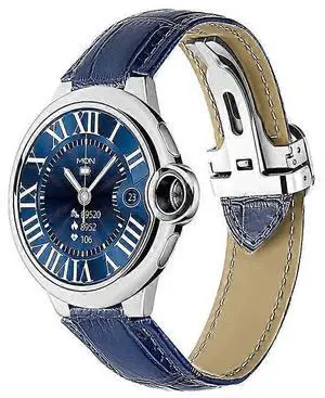 Ecocleanpath Smart Watch with 1.32" HD Screen, IP67 Waterproof, Bluetooth Calls & Health Monitoring - Blue Ecocleanpath Smart Watch with 1.32" HD Screen, IP67 Waterproof, Bluetooth Calls & Health Monitoring - Blue