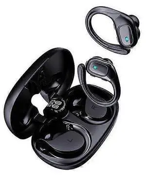 Bluetooth 5.4 Wireless Earbuds, 75H Playtime, Noise Cancelling Mic, IP7 Waterproof for Running (Black) Bluetooth 5.4 Wireless Earbuds, 75H Playtime, Noise Cancelling Mic, IP7 Waterproof for Running (Black)