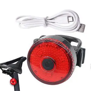EcocleanpathUSB-C Rechargeable Bike Tail Light with Brake Sensor, 15 Modes & Waterproof for Road Safety EcocleanpathUSB-C Rechargeable Bike Tail Light with Brake Sensor, 15 Modes & Waterproof for Road Safety