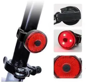 EcocleanpathUSB Rechargeable Bike Tail Light with Turn Signals & Wireless Remote, IPX4 Waterproof, Ultra Bright LED Safety Light (Black)