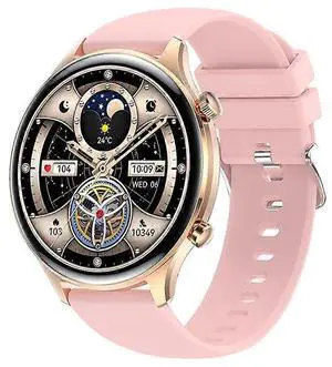 Ecocleanpath HK75 Ultra-Thin 1.75" AMOLED Smartwatch, 1.43" 800 Nits Screen, Bluetooth Calling, Health Tracker (Pink) Ecocleanpath HK75 Ultra-Thin 1.75" AMOLED Smartwatch, 1.43" 800 Nits Screen, Bluetooth Calling, Health Tracker (Pink)