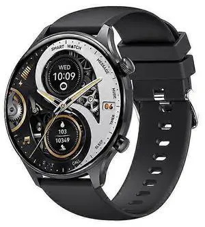 Ecocleanpath HK75 Ultra-Thin 1.75" AMOLED Smartwatch, 1.43" 800 Nits Screen, Bluetooth Calling & Health Tracking (Black) Ecocleanpath HK75 Ultra-Thin 1.75" AMOLED Smartwatch, 1.43" 800 Nits Screen, Bluetooth Calling & Health Tracking (Black)