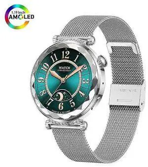 Ecocleanpath HK88 AMOLED Smartwatch with Bluetooth Calling, 100 Sports Modes & Health Tracking (Silver) Ecocleanpath HK88 AMOLED Smartwatch with Bluetooth Calling, 100 Sports Modes & Health Tracking (Silver)