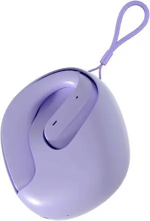 Open Ear Owl Clip Bluetooth 5.4 Bone Conduction Earbuds - Waterproof, 30H Playback, Secure Fit for Sports (Purple) Open Ear Owl Clip Bluetooth 5.4 Bone Conduction Earbuds - Waterproof, 30H Playback, Secure Fit for Sports (Purple)