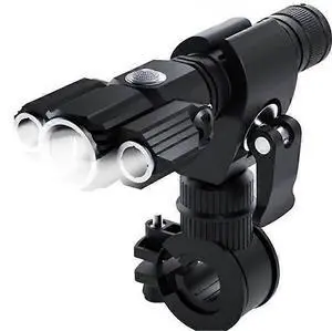 Ecocleanpath9500 Lumen Rechargeable Bike Light, IPX6 Waterproof Mountain Bicycle Front Light, 18H Runtime (Black) Ecocleanpath9500 Lumen Rechargeable Bike Light, IPX6 Waterproof Mountain Bicycle Front Light, 18H Runtime (Black)