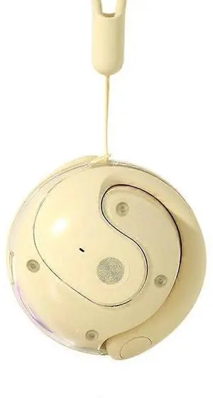 Small Coconut Ball AI Translator Headset - Wireless Bluetooth, Bone Conduction, 36H Battery, 144 Languages (Yellow) Small Coconut Ball AI Translator Headset - Wireless Bluetooth, Bone Conduction, 36H Battery, 144 Languages (Yellow)