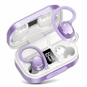 Bluetooth 5.3 Wireless Headphones with Power Bank, 120H Playtime, IPX7 Waterproof, Noise Cancelling Mic - Purple Bluetooth 5.3 Wireless Headphones with Power Bank, 120H Playtime, IPX7 Waterproof, Noise Cancelling Mic - Purple