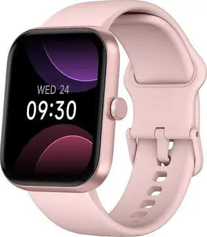 Ecocleanpath Smart Watch with Alexa, 1.91" HD Screen, IP68 Waterproof, Heart Rate & Sleep Tracker, Pink Ecocleanpath Smart Watch with Alexa, 1.91" HD Screen, IP68 Waterproof, Heart Rate & Sleep Tracker, Pink