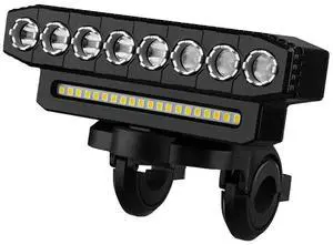 EcocleanpathBiike Lamp 500 Lumen USB Rechargeable Bike Light Set - Waterproof, Anti-Dazzling, Quick-Release (Black) EcocleanpathBiike Lamp 500 Lumen USB Rechargeable Bike Light Set - Waterproof, Anti-Dazzling, Quick-Release (Black)