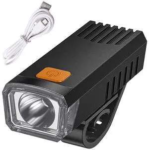 EcocleanpathBright Rechargeable Bike Light - 4 Modes, Waterproof Front Safety Lamp for Night Cycling EcocleanpathBright Rechargeable Bike Light - 4 Modes, Waterproof Front Safety Lamp for Night Cycling