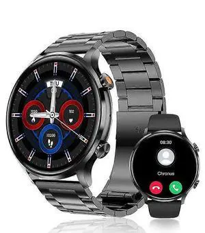 Ecocleanpath Men's Smart Watch 1.39" Bluetooth Call, 100+ Sport Modes, Fitness Tracker, Black Ecocleanpath Men's Smart Watch 1.39" Bluetooth Call, 100+ Sport Modes, Fitness Tracker, Black