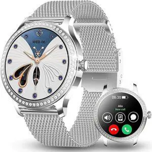Ecocleanpath Diamond Smart Watch with Bluetooth Calling, 1.28" HD Display, IP68 Waterproof, Heart Rate & Blood Oxygen Monitor Ecocleanpath Diamond Smart Watch with Bluetooth Calling, 1.28" HD Display, IP68 Waterproof, Heart Rate & Blood Oxygen Monitor