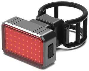 EcocleanpathUSB Rechargeable LED Bike Tail Light - 100LM, 28 LEDs, IP65 Waterproof, Black EcocleanpathUSB Rechargeable LED Bike Tail Light - 100LM, 28 LEDs, IP65 Waterproof, Black