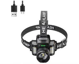 Ecocleanpath Rechargeable Headlamp with Motion Sensor, 6 Modes & 90° Adjustable, IPX4 Waterproof for Camping, Hiking, Hunting (Black) Ecocleanpath Rechargeable Headlamp with Motion Sensor, 6 Modes & 90° Adjustable, IPX4 Waterproof for Camping, Hiking, Hunting (Black)