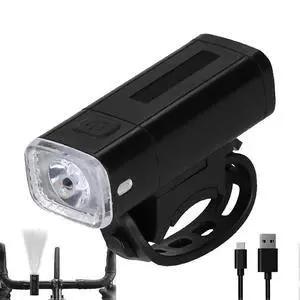 EcocleanpathUSB Rechargeable Bike Light - 3 Mode Waterproof Headlamp for Mountain Cycling, Long-Lasting Brightness EcocleanpathUSB Rechargeable Bike Light - 3 Mode Waterproof Headlamp for Mountain Cycling, Long-Lasting Brightness