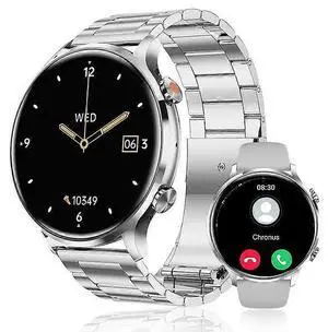 Ecocleanpath Men's Smart Watch 1.39'' Bluetooth Call, 100+ Sports Modes, Fitness Tracker, Grey Ecocleanpath Men's Smart Watch 1.39'' Bluetooth Call, 100+ Sports Modes, Fitness Tracker, Grey