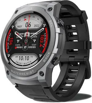 Ecocleanpath Men's Smart Watch with Call Function, 1.43" AMOLED, Fitness Tracker, Heart Rate/SpO2, IP68 Waterproof Ecocleanpath Men's Smart Watch with Call Function, 1.43" AMOLED, Fitness Tracker, Heart Rate/SpO2, IP68 Waterproof