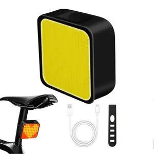 EcocleanpathSmart Cycling Taillight - Rechargeable LED Rear Light with 9 Modes, IPX6 Waterproof, USB-C EcocleanpathSmart Cycling Taillight - Rechargeable LED Rear Light with 9 Modes, IPX6 Waterproof, USB-C