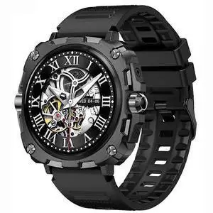 Ecocleanpath Men's Rugged Smartwatch with Bluetooth Calling, 123+ Sports Modes & Health Monitoring, Waterproof Black Metal Design Ecocleanpath Men's Rugged Smartwatch with Bluetooth Calling, 123+ Sports Modes & Health Monitoring, Waterproof Black Metal Design