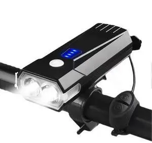 Ecocleanpath600 Lumens Rechargeable Bike Light with LED Display - 5 Modes, Waterproof for Cycling, Hiking, Camping (Black) Ecocleanpath600 Lumens Rechargeable Bike Light with LED Display - 5 Modes, Waterproof for Cycling, Hiking, Camping (Black)