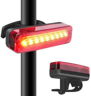 EcocleanpathUSB Rechargeable Bike Tail Light, 1200mAh IP65 Waterproof, 5 Modes for Night Riding Safety EcocleanpathUSB Rechargeable Bike Tail Light, 1200mAh IP65 Waterproof, 5 Modes for Night Riding Safety