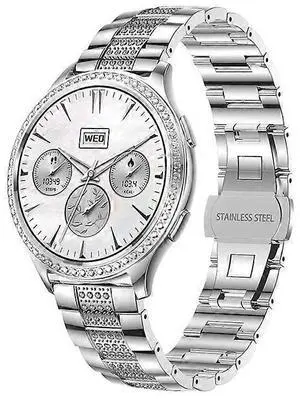 Ecocleanpath Smartwatch with Bluetooth Calling, 100+ Sports Modes, Heart Rate & Sleep Tracking (Silver) Ecocleanpath Smartwatch with Bluetooth Calling, 100+ Sports Modes, Heart Rate & Sleep Tracking (Silver)