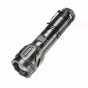 Ecocleanpath Rechargeable LED Flashlight 1000M Beam, 5 Modes, USB-C, IPX5 Waterproof for Camping & Emergency (Black)