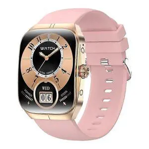 Ecocleanpath HK80 Smartwatch with Bluetooth Calling, 1.95" AMOLED, 100+ Sports Modes, Health Monitor (Pink) Ecocleanpath HK80 Smartwatch with Bluetooth Calling, 1.95" AMOLED, 100+ Sports Modes, Health Monitor (Pink)