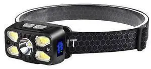 Ecocleanpath Motion Sensor Headlamp with Red Light & Digital Display, 2500 Lumen USB-C Rechargeable Waterproof Headlight for Hiking Ecocleanpath Motion Sensor Headlamp with Red Light & Digital Display, 2500 Lumen USB-C Rechargeable Waterproof Headlight for Hiking