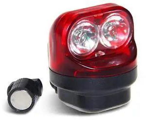 EcocleanpathSelf-Powered Bicycle Tail Light - Electromagnetic Induction, Black, Auto On/Off, Waterproof EcocleanpathSelf-Powered Bicycle Tail Light - Electromagnetic Induction, Black, Auto On/Off, Waterproof