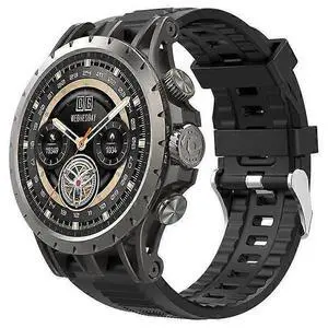 Ecocleanpath Kids Smartwatch with 3+32GB, 4G Calling, GPS, Rotatable 200MP Camera & App Download (Black)