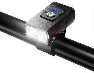 EcocleanpathBK Waterproof Bike Light, 6 Modes, Type-C Rechargeable, 360° Rotatable Headlight (Black) EcocleanpathBK Waterproof Bike Light, 6 Modes, Type-C Rechargeable, 360° Rotatable Headlight (Black)