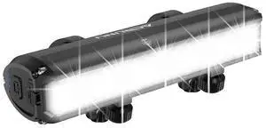 EcocleanpathSuper Bright USB Rechargeable LED Bike Light - 5 Modes, 7H Runtime & Power Bank (Black) EcocleanpathSuper Bright USB Rechargeable LED Bike Light - 5 Modes, 7H Runtime & Power Bank (Black)