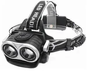 Ecocleanpath Rechargeable 1000 Lumen Headlamp, 2.4oz Lightweight, Flood & Spotlight, IPX68 Waterproof (Black) Ecocleanpath Rechargeable 1000 Lumen Headlamp, 2.4oz Lightweight, Flood & Spotlight, IPX68 Waterproof (Black)