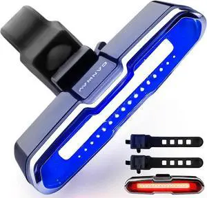 EcocleanpathRechargeable Bike Tail Light, 168 Lumens USB-C, 260° Wide Angle, Weatherproof Black EcocleanpathRechargeable Bike Tail Light, 168 Lumens USB-C, 260° Wide Angle, Weatherproof Black