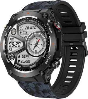 Ecocleanpath Unisex 1.45" AMOLED Smart Watch, 650mAh, GPS, 100+ Sports Modes, Waterproof Fitness Tracker Ecocleanpath Unisex 1.45" AMOLED Smart Watch, 650mAh, GPS, 100+ Sports Modes, Waterproof Fitness Tracker