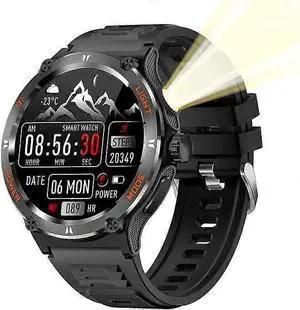 Ecocleanpath 1.53" Men's Smart Watch: 3ATM Waterproof, 123 Sports Modes, Heart Rate & Blood Oxygen Monitor Ecocleanpath 1.53" Men's Smart Watch: 3ATM Waterproof, 123 Sports Modes, Heart Rate & Blood Oxygen Monitor