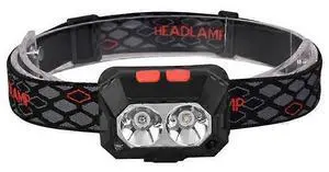 Ecocleanpath Rechargeable Headlamp 2 Pack with Infrared Sensor, IPX5 Waterproof LED Headlamp for Outdoor (Black) Ecocleanpath Rechargeable Headlamp 2 Pack with Infrared Sensor, IPX5 Waterproof LED Headlamp for Outdoor (Black)