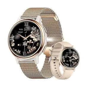 Ecocleanpath AK88 Smartwatch for Women: Health Monitor, Bluetooth Calling, Rose | 1.26" HD Ecocleanpath AK88 Smartwatch for Women: Health Monitor, Bluetooth Calling, Rose | 1.26" HD