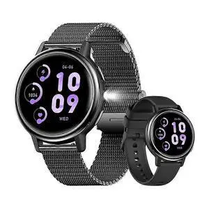 Ecocleanpath AK88 Smartwatch for Women: Health Monitor, Bluetooth Calls, Sleep & Menstrual Tracking (Black) Ecocleanpath AK88 Smartwatch for Women: Health Monitor, Bluetooth Calls, Sleep & Menstrual Tracking (Black)