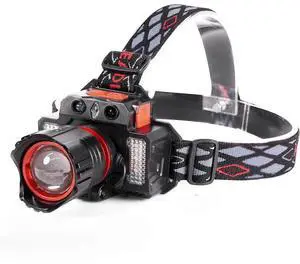 Ecocleanpath 90000 Lumens Rechargeable LED Headlamp with Zoom, Motion Sensor & USB/Type-C Ecocleanpath 90000 Lumens Rechargeable LED Headlamp with Zoom, Motion Sensor & USB/Type-C