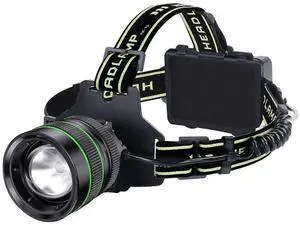 Ecocleanpath 120,000LM Super Bright LED Headlamp, Zoomable & IP67 Waterproof, 5 Modes for Camping Hiking Ecocleanpath 120,000LM Super Bright LED Headlamp, Zoomable & IP67 Waterproof, 5 Modes for Camping Hiking