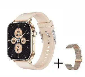 Ecocleanpath QX17 Smartwatch with GPS, 100+ Contacts, Password Lock, 178 Sports Modes, Yellow Ecocleanpath QX17 Smartwatch with GPS, 100+ Contacts, Password Lock, 178 Sports Modes, Yellow