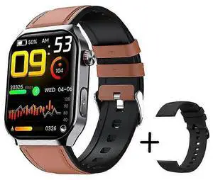 Ecocleanpath F700 Smartwatch 2.1" with Health Check, BMI Monitor & Bluetooth Calling (Brown) Ecocleanpath F700 Smartwatch 2.1" with Health Check, BMI Monitor & Bluetooth Calling (Brown)